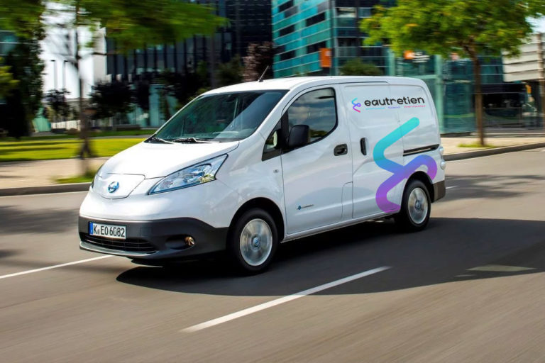 Eautretien s'équipe d'utilitaires électriques